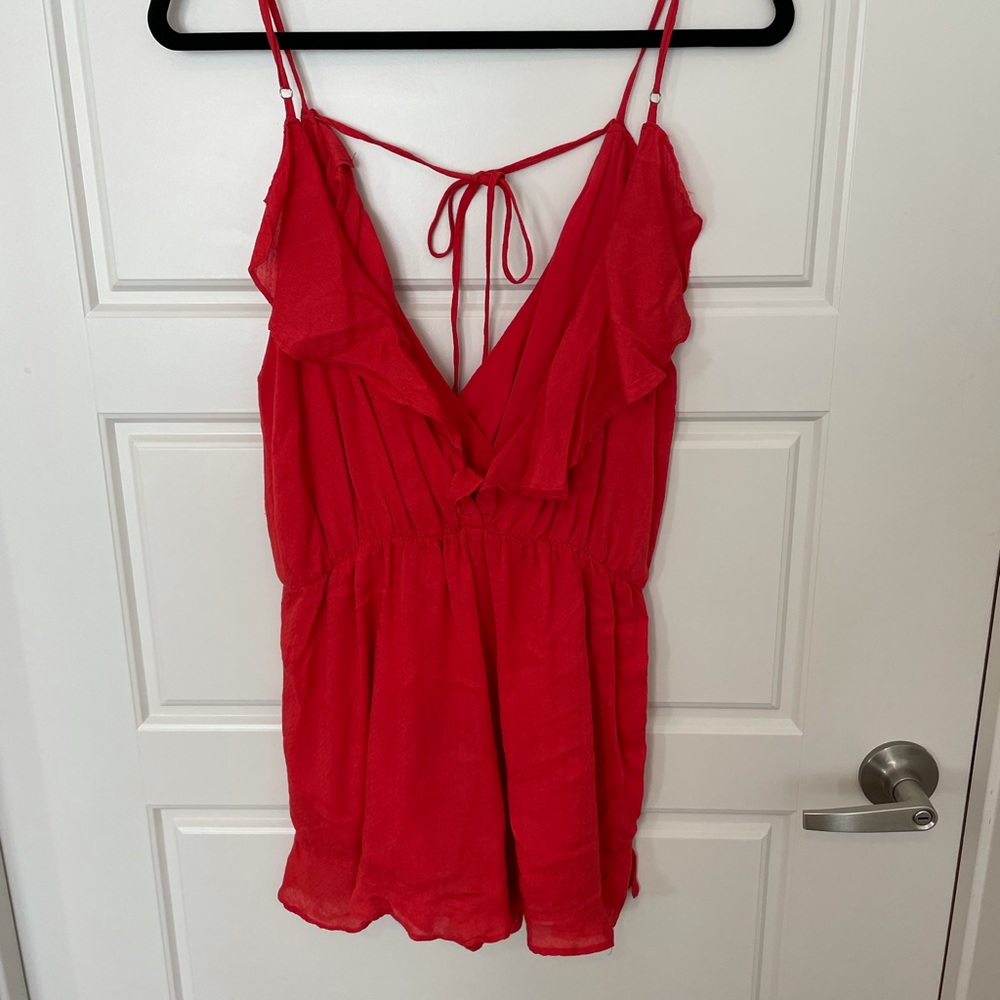 Impeccable Pig Red Romper